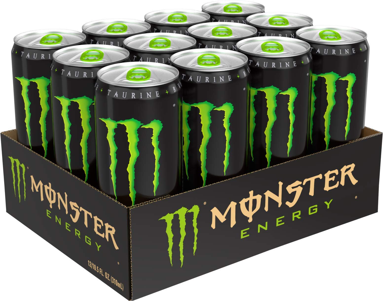 Monster Energy, Original Green, Energy Drink, 12 fl oz, 4 Pack